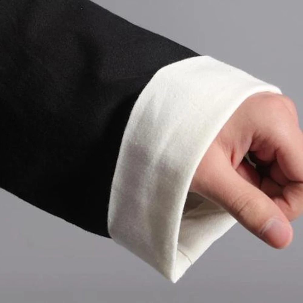 Для мужчин кунг фу куртка китайский Тан костюм одежда боевых искусств Тай Чи