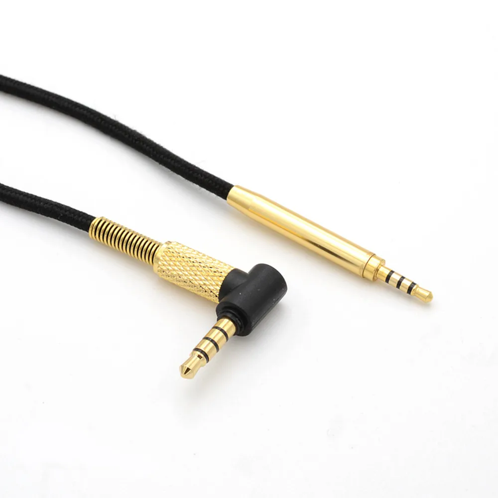 Сменный обновленный кабель шнур с микрофоном для Sennheiser HD598 HD558 HD518 HD595 HD6 HD8 DJ