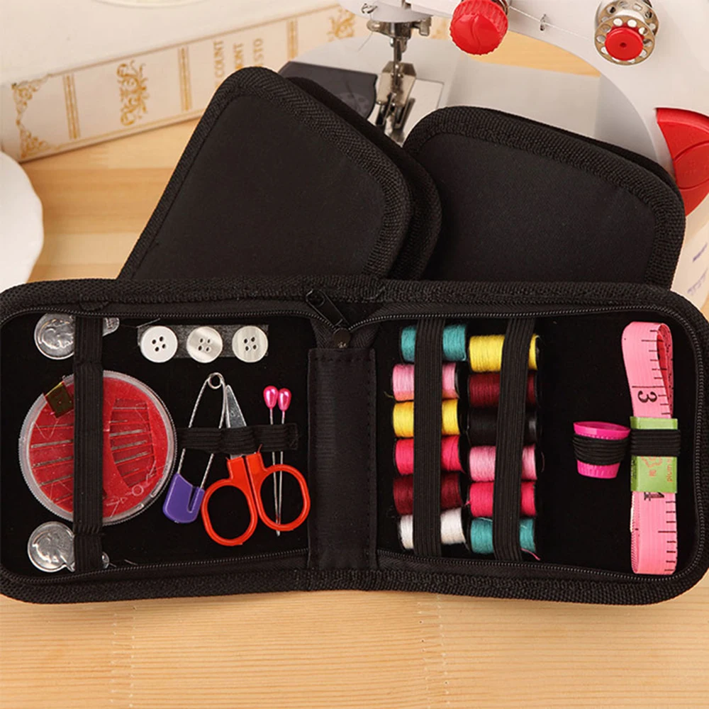 DIY швейная коробка многофункциональный дорожный швейный набор швейные нитки