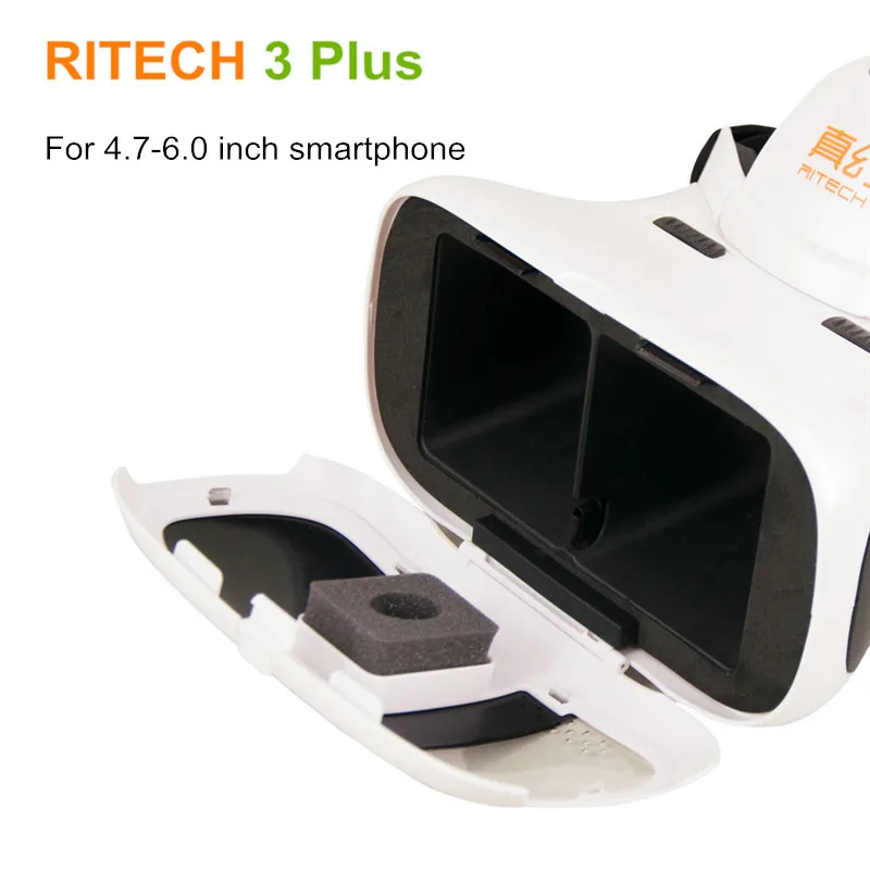 RITECH III 3D очки виртуальной реальности для шлема RIEM 3 Plus VR совместимы с мобильным