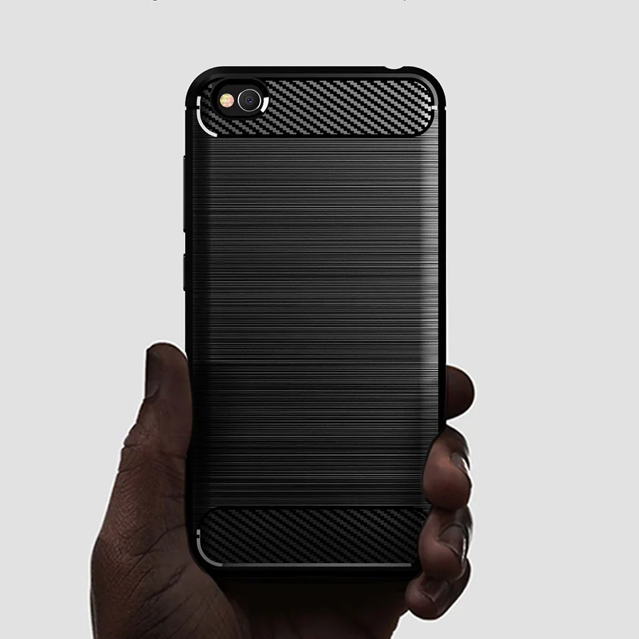 Чехол для Xiaomi Redmi Go противоударный чехол из углеродного волокна Note 8 8T Global K20 Mi 9T 7A 10