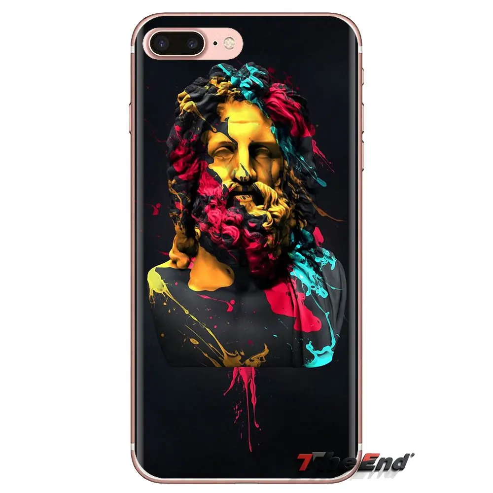 Скульптура для iPod Touch Apple iPhone 4 4S 5 5S SE 5C 6 6S 7 8 X XR XS Plus MAX прозрачные мягкие чехлы |