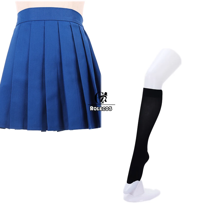 

ROLECOS Anime Fruits Basket Cosplay Costume Tohru Honda Cosplay Summer JK Girl School Uniform Women Sailor Uniform Blouse Skirt