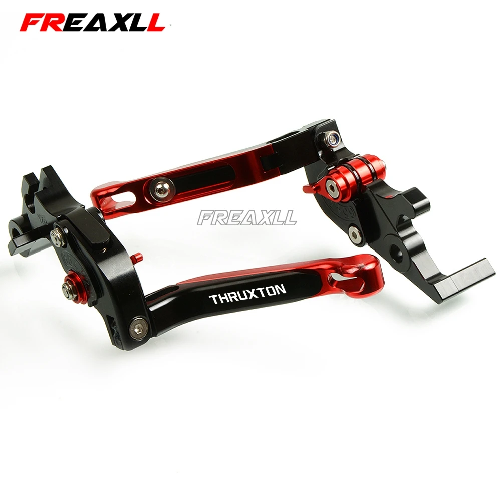 Рычаги тормозные алюминиевые для мотоцикла TRIUMPH thruxстон R 2004 2018 CNC Складные