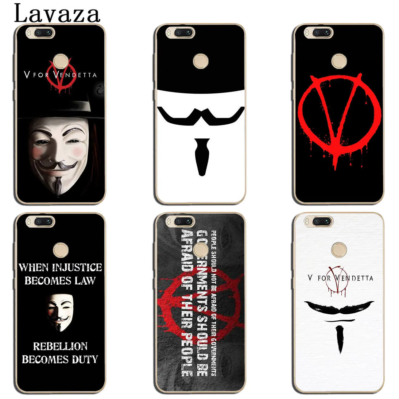 Lavaza V для Vendetta жесткий чехол телефона Xiaomi 9 9T A3 PRO CC9 CC9E 8 A2 Lite SE A1 pocophone f1 6 6X 5S 5X MAX 3