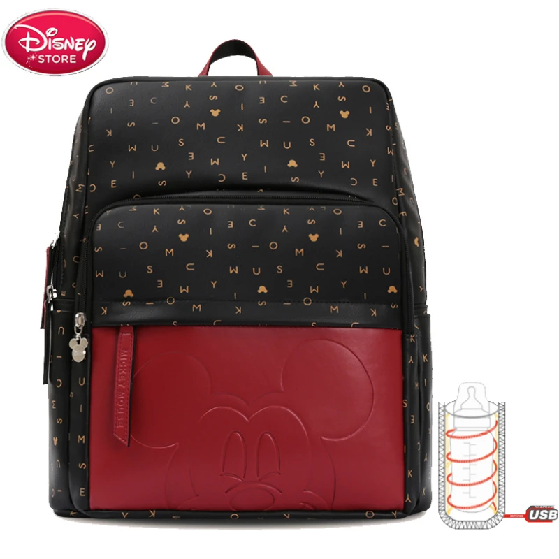 Сумка для подгузников Disney мам теплоизоляционная Дизайнерская Дорожная сумка