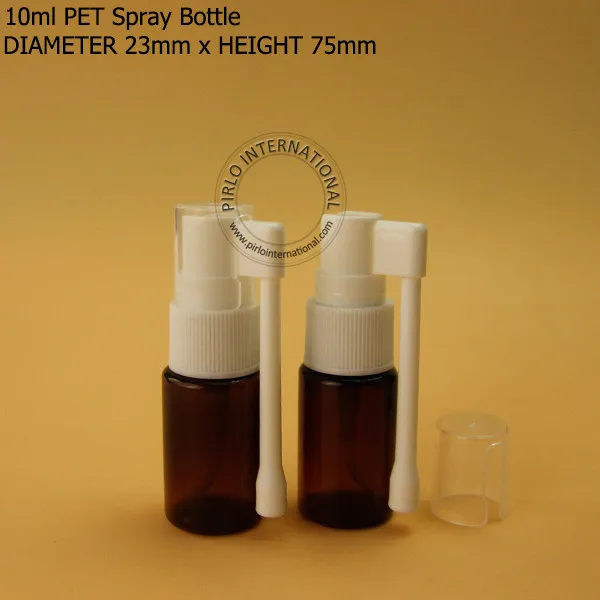 10 мл Высокое качество пустой пластиковый флакон для носа маленький вращающийся