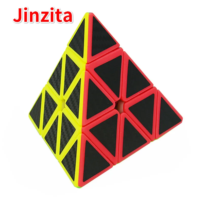 Jinzita Кубик из углеродного волокна, Магический кубик, скорость 2x2 3x3 4x4 5x5, пирамиды 223, 233, SQ1, перекос, головоломка, рисовый пельмень, Cubo Magico, игрушки для детей - Цвет: Jinzita