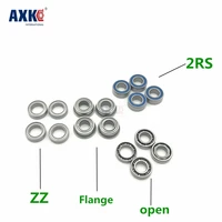 axk free shipping high quality 10pcs mr105 mr105 2rs abec 5 5x10x4 mm miniature ball bearings mr105rs l1050