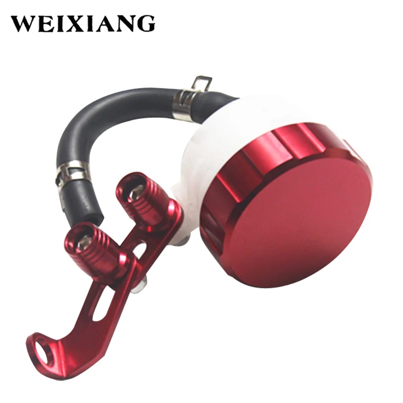 

Universal CNC Aluminum Alloy Motorcycle Front Brake Fluid Reservoir Clutch Tank Oil Fluid Cup