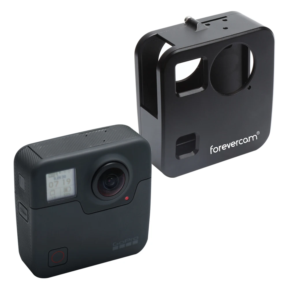 Алюминиевый защитный чехол Forever для экшн камеры GoPro Fusion с объективом|Чехлы