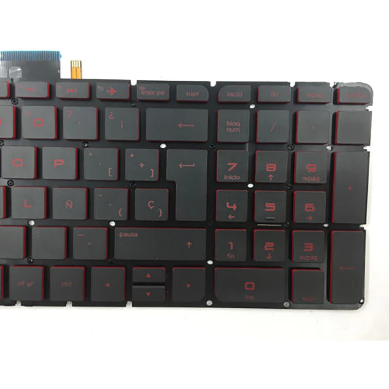 Испанская клавиатура для ноутбука HP Pavilion Star Wars 15 AN000 AN an044nr an067nr an097nr an098nr с