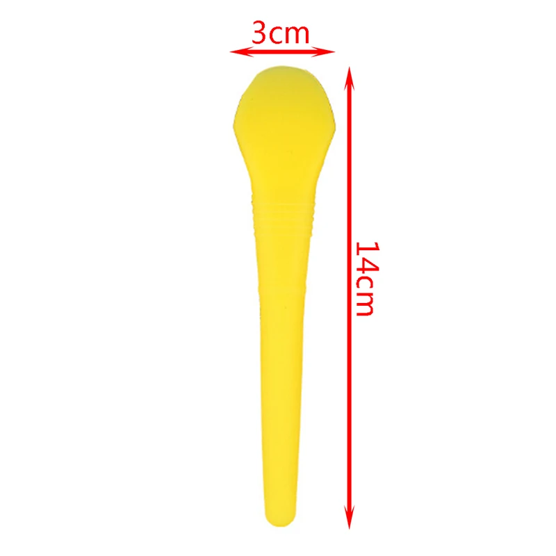 

Professional Silicone Facial Face Mask Mud Mixing Skin Care Beauty Makeup Brushes Foundation Tools 4 Color
