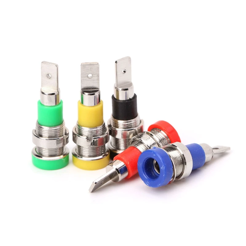 5 шт./компл. 4 мм разъем типа банан клемма винт электронная розетка | Обустройство