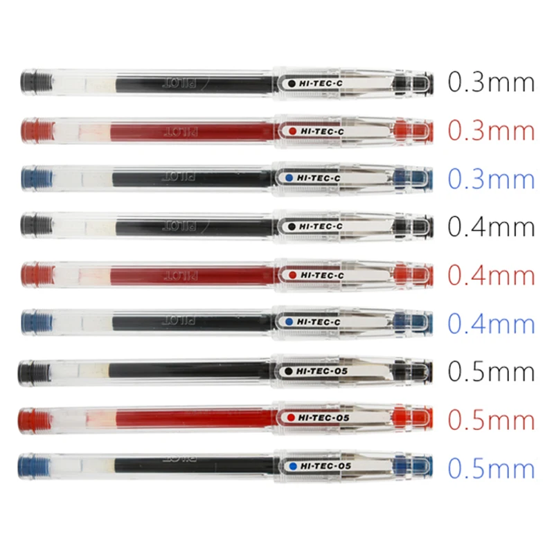Японская игольная трубка для пилота тонкая нейтральная ручка студентов работы в