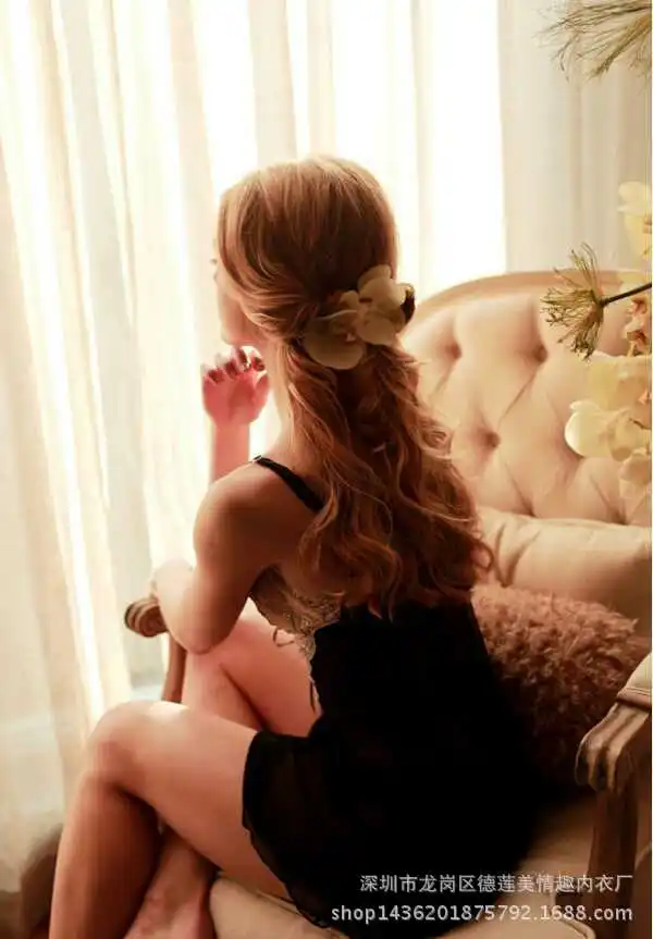 

Free Shipping 2017 New summer style Nightgown Nightdress pijama Ladies Sleepwear Women nightwear AZ579