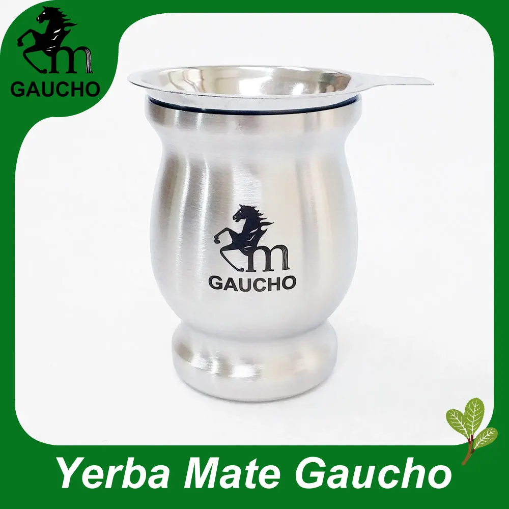 Dark Grey Logo 1 шт./лот наборы для заварки чая Yerba mate тыквы Calabash нержавеющая сталь с двойными стенками теплоизоляционные легко держать горячая Распродажа MT019-200 - Цвет: Dark Grey Logo