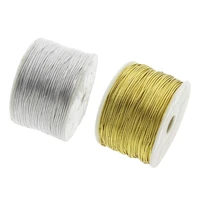 1 5mm satin nylon cord diy accessories necklace cord wire beaded accessories 100yard plastic rope roll nylon thread for bracelet