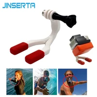 jinserta for go pro accessories mouth mount set surf braces connector surfing for gopro hero 6 5 4 3 for sj4000 for xiaomi