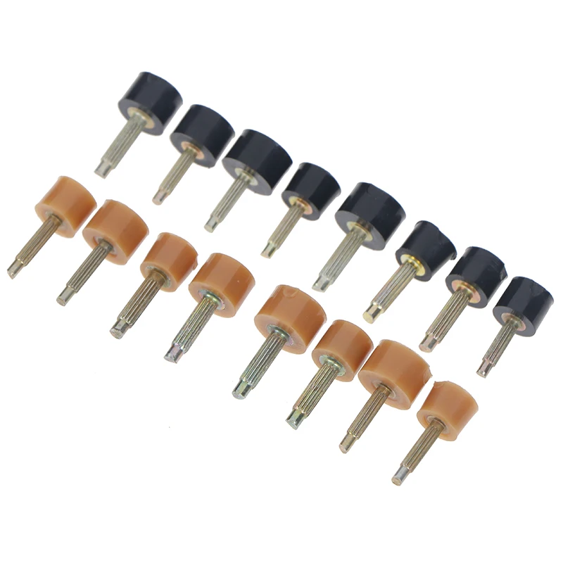 10Pcs 5Pairs Heel Repair Tips Pins Shoes Tips Taps Dowel Lifts Replacement Shoes Repair Heel Stoppers Protect 2Colors