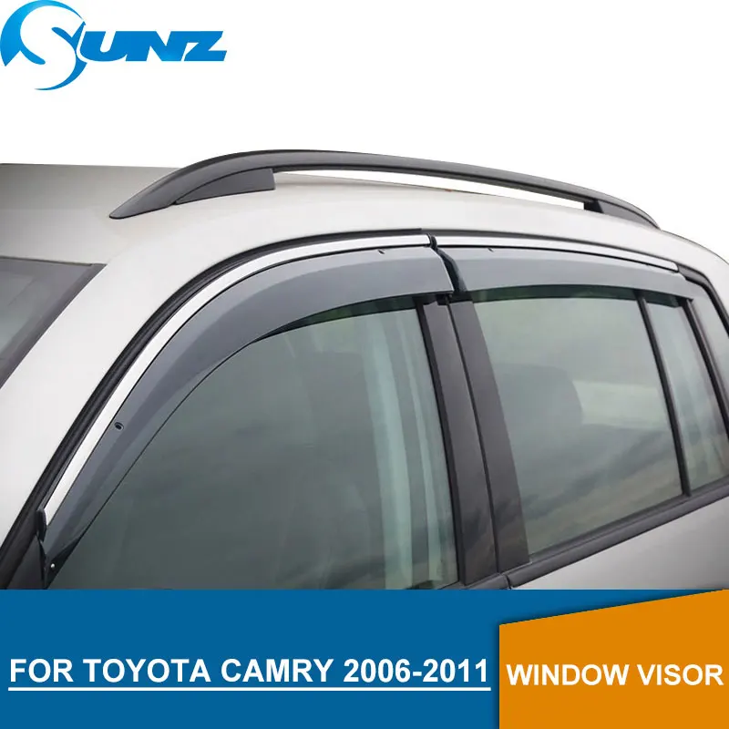 Оконный козырек для TOYOTA CAMRY 2006-2011 боковые оконные дефлекторы дождевики SUNZ |