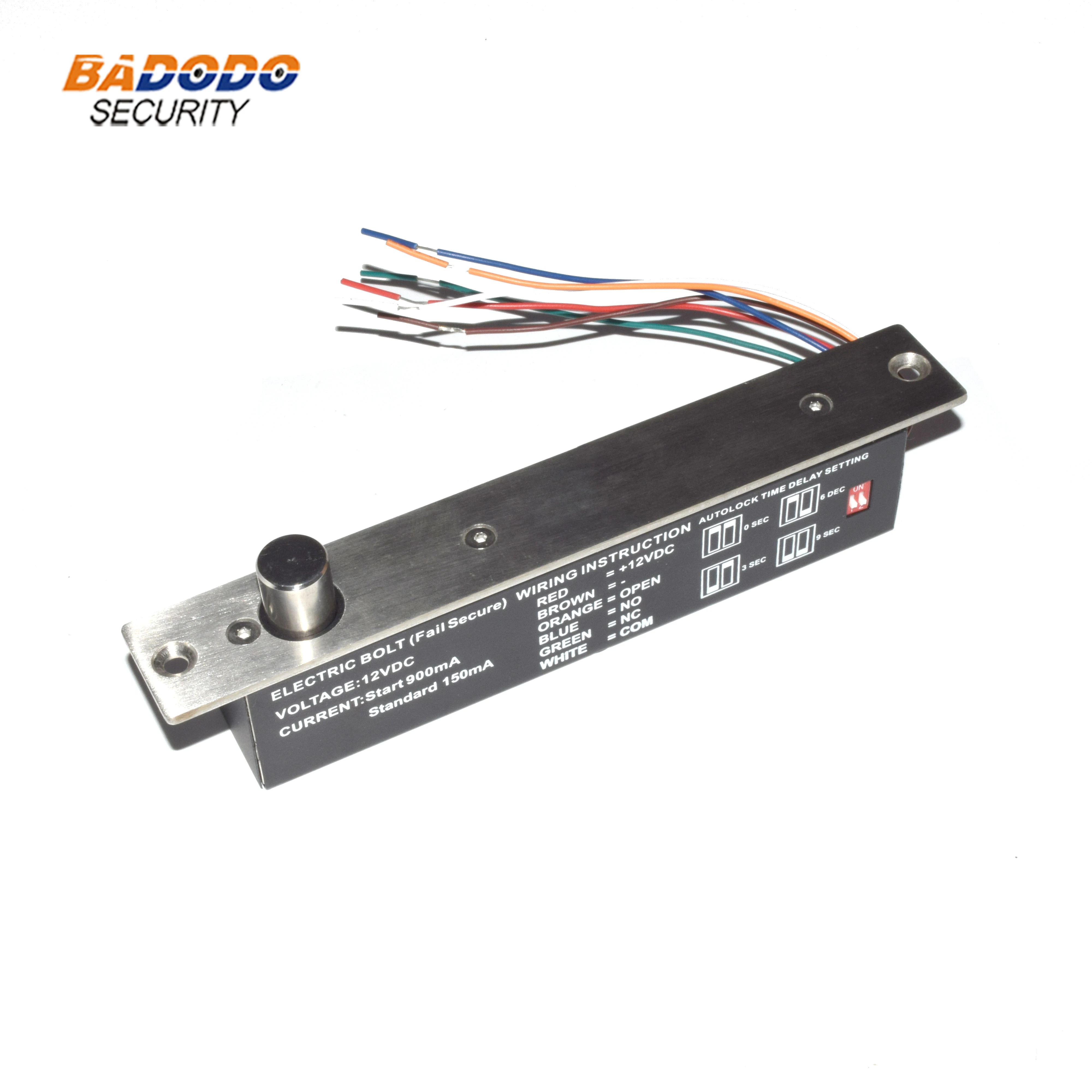 Электрический Болтовой замок с задержкой времени 12 В постоянного тока 6 линий 2000