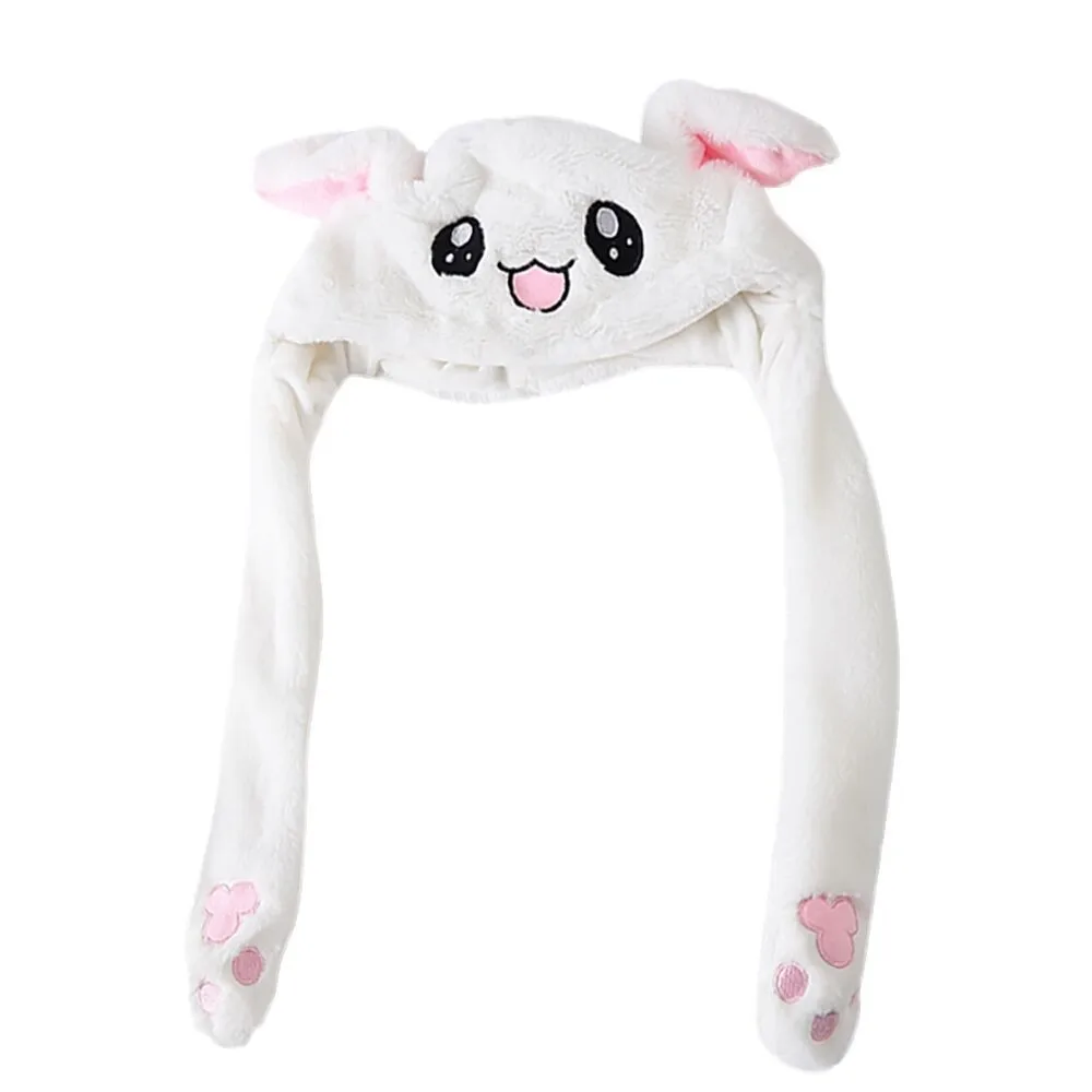 Милая шапка с заячьими ушками может перемещаться воздушная подушка магнитная