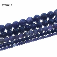 wholesale faceted amethysts deep purple natural stone loose beads for jewelry making diy bracelet 4 6 8 10 12 mm strand 15 5
