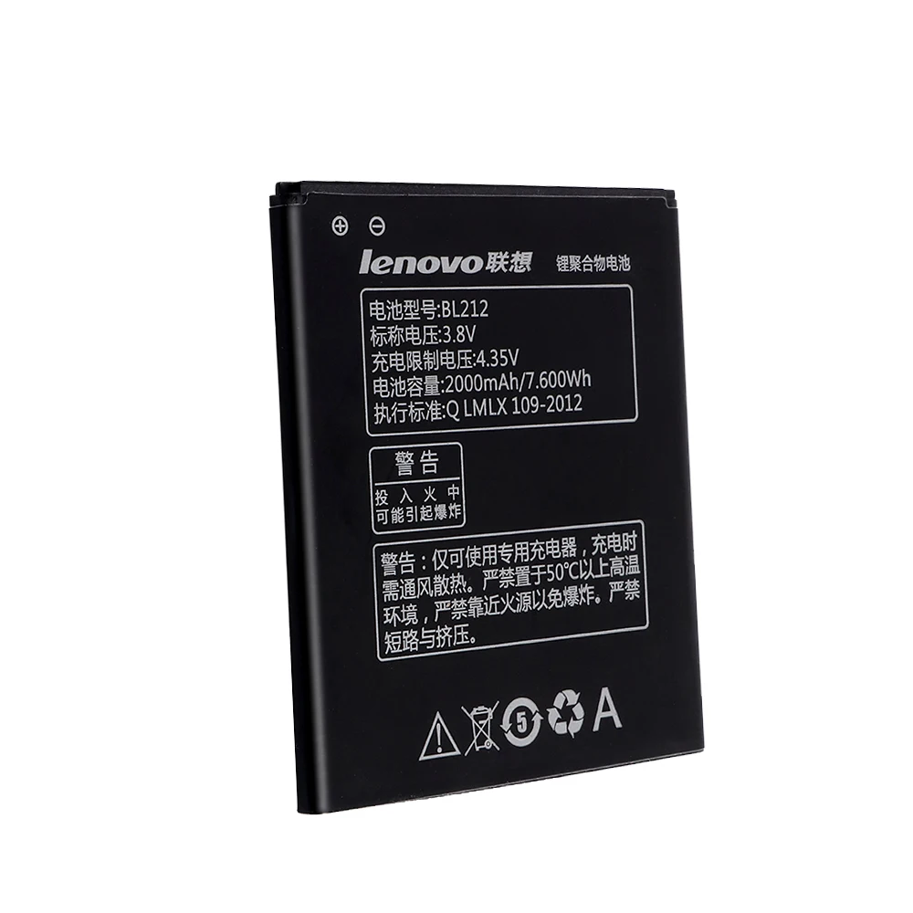 BL212 Оригинальный аккумулятор для Lenovo S898 A708T A628T A620T A688T A858T A780E A785E S8 S898T 2000mAh |