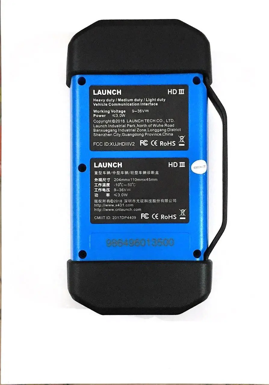 Launch X431 HD3 Ultimate Тяжелый грузовик диагностический адаптер для V + PAD3 Pro3 | Автомобили и