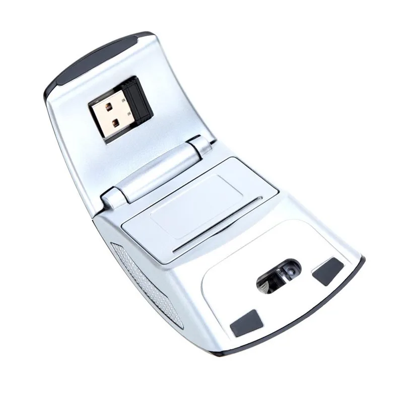 Новая популярная игровая мышь USB Беспроводная 2 4 GHz Arc складная для ноутбука