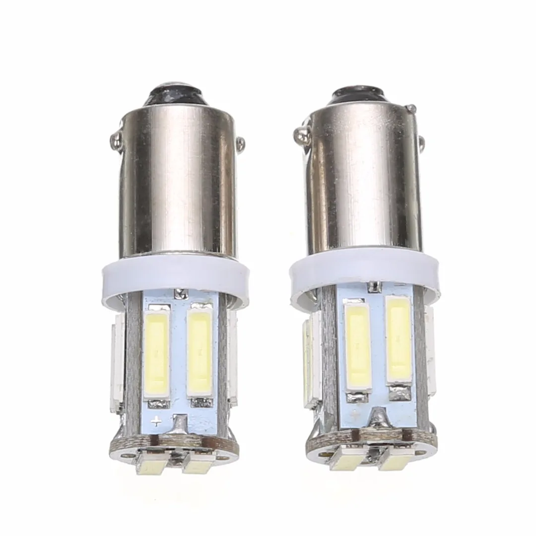 2 шт. 1156 автомобилей сигнала поворота светильник BA9S 7020 10 SMD СВЕТОДИОДНЫЙ AC/DC 12V 1W