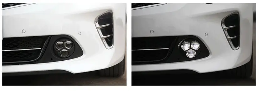 Автомобильный бампер для Kia K5 дневной свет~ 2019y автомобильные аксессуары, светодиодный фонарь DRL для Kia K5 противотуманный свет