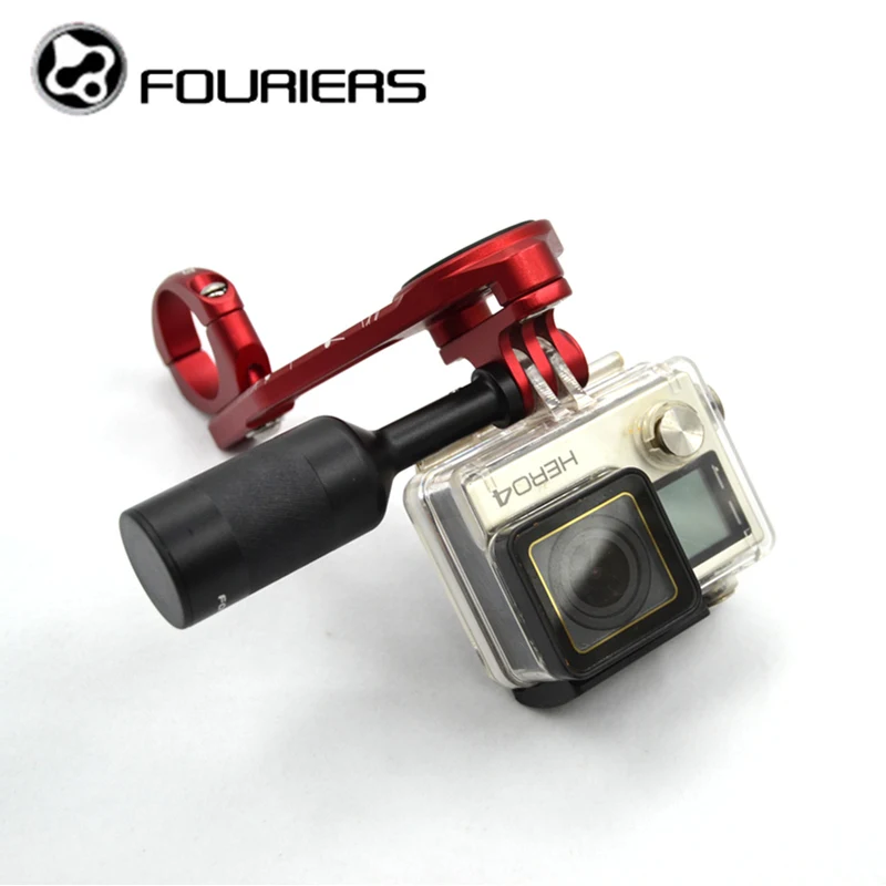 FOURIERS Велоспорт Горная дорога велосипед руль расширитель MTB GoPro Крепление конвертировать Спидометр фара фонарик держатель лампы