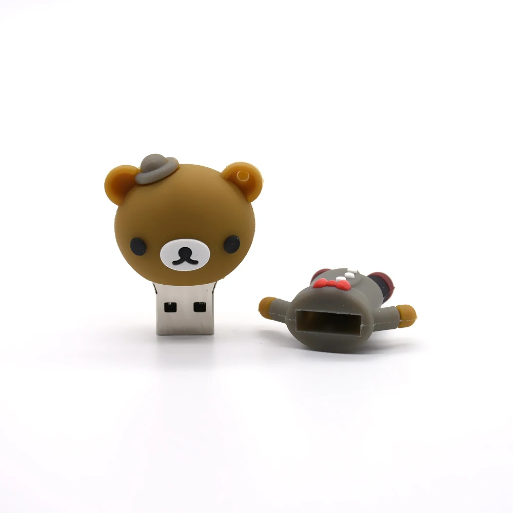 USB флеш-накопитель с медведем 4 ГБ 8 16 32 64 | Компьютеры и офис