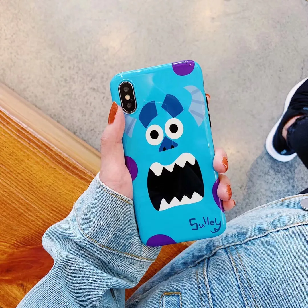 Классические милые аниме из мультфильмов Disneys Monsters университетский чехол для iPhone