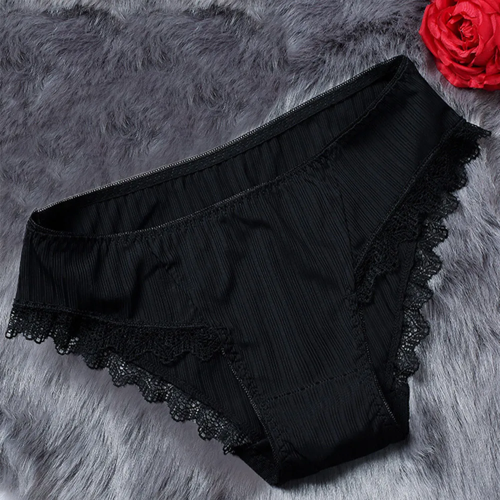 Черный Трусики ropa interior femenina женские сексуальные трусики-танга женское невидимое нижнее белье стринги хлопок нейлон газ бесшовные промежность - Цвет: Черный