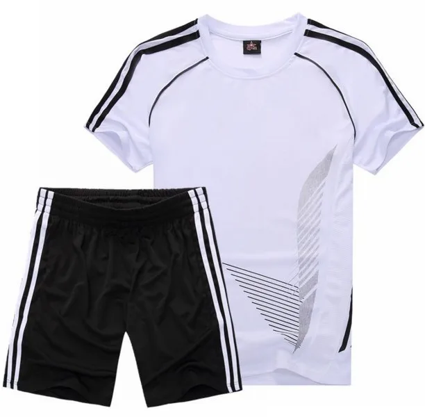 Мужские футбольные наборы Дышащие костюмы для тренировок подростков зеленые