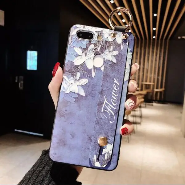 phone bag case Чехол из ТПУ для Xiaomi Redmi Note 7 5 6 iPad pro 4 K20 pro mi 9 8 A1 A2 A3 lite 9T CC9 чехол наручный браслет с цветами держатель плечевой ремень - Цвет: phone bag case