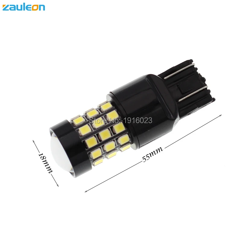 Zauleon 2 шт. T20 7443 7440 Светодиодные Автомобильные лампы высокой мощности 39SMD 2835