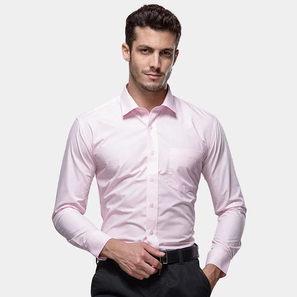 Новая Осенняя Модная брендовая мужская одежда тонкие мужские рубашки с длинным
