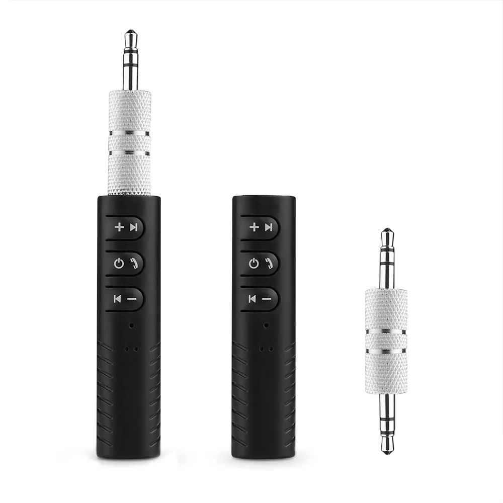 Universal 3.5mm jack Bluetooth Car Kit Hands free Music Audio Receiver Adapter Auto AUX for Speaker Headphone Stereo | Электроника
