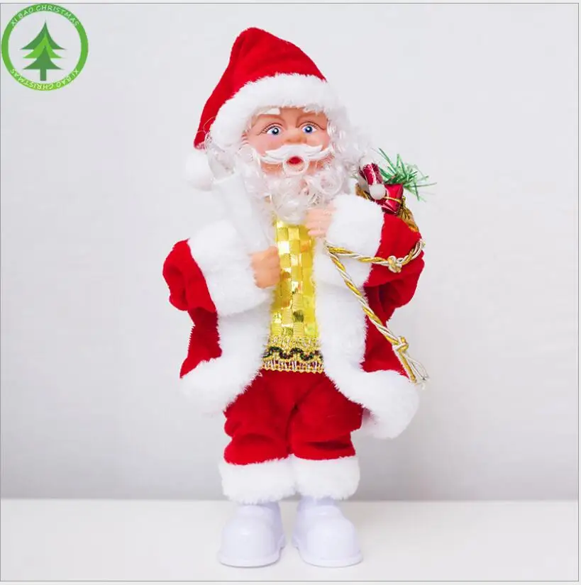 Adornos Navidad 2020 модные Санта Клаус Снеговик рождественские подарки украшения для