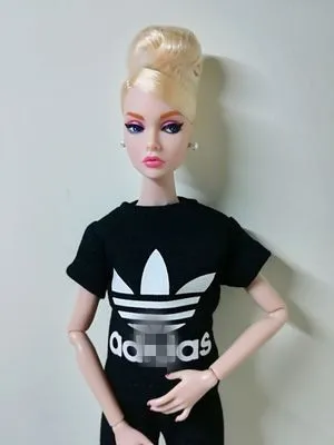 1/6 blyth Кукла Одежда Аксессуары blyth 30 см Кукла Одежда Аксессуары модная футболка+ джинсы для куклы Барби