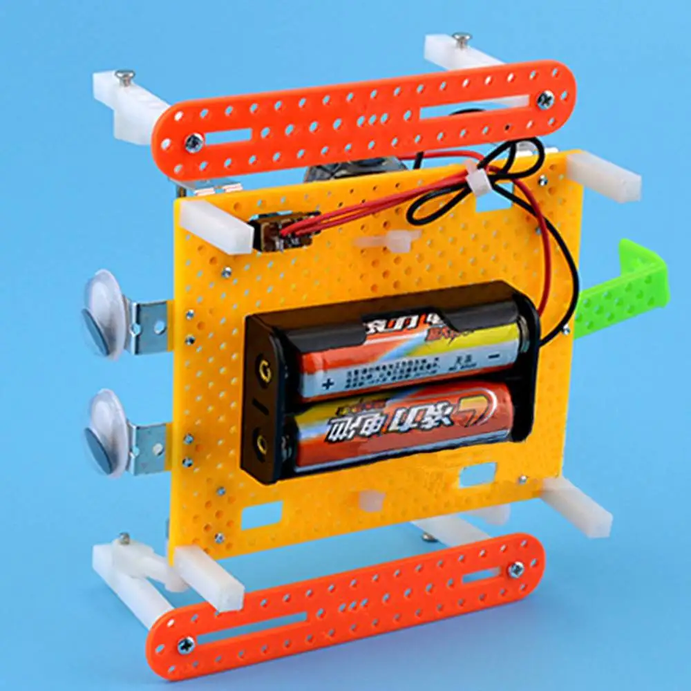LEROY DIY ходьба RC робот игрушка паровой развивающий Набор Подарок для ребенка Детская Игрушка легко собрать