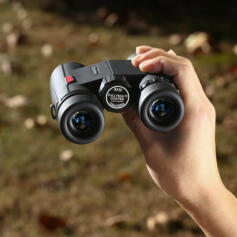 Компактный и портативный бинокль Eyeskey HD 8x32 с призмой Bak4 профессиональный