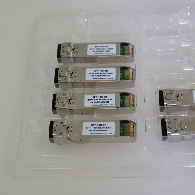 Новый 10G-SFPP-SR парча совместимый SFP + 10G SR 300M оптический модуль приемопередатчика |