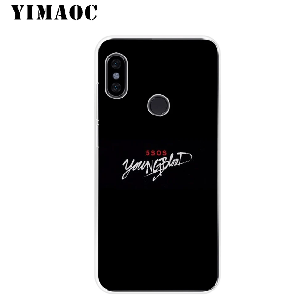YIMAOC 5 секунд лета 5SOS Мягкий силиконовый чехол для Xiaomi Redmi 6 6A 5A S2 Puls Note 8 7 4X4 4A Pro Go |