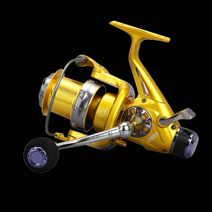 Спиннинговая катушка KM 5 2: 1 с двойным Фрикционом|fishing spinning reel|spinning reelfishing reel |