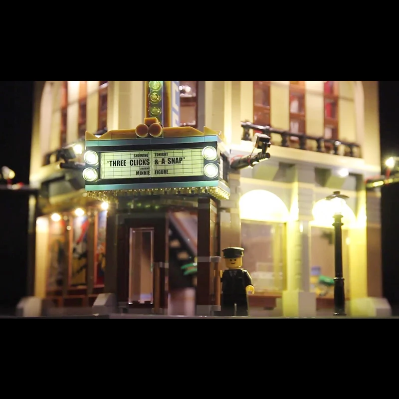 Набор светодиодных ламп для лего 10232 строительные блоки городской дом совместим